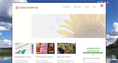 Desktop Screenshot of kukkatoimitus.fi